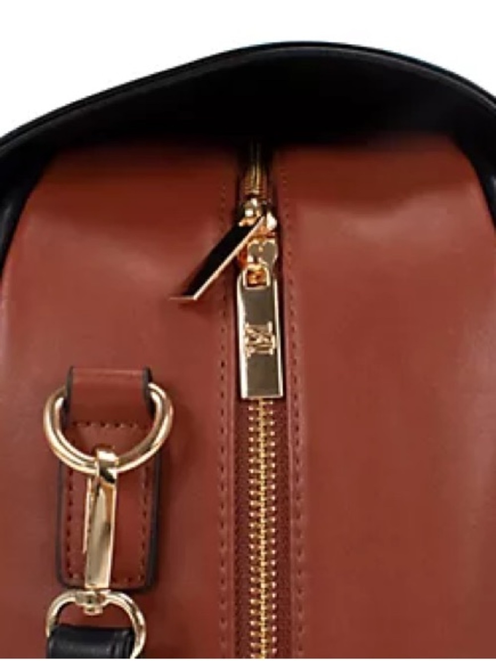 Badgley Mischka Leopard Print Leather Satchel Black Brown Accents weekender bag - Picture 6 of 15